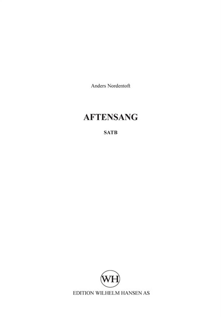 Aftensang